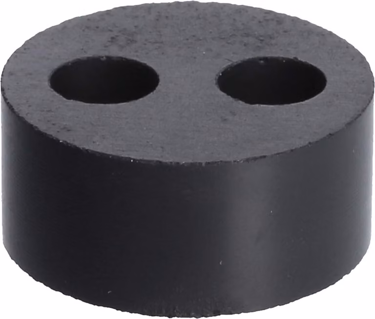 LAPP Inserti a densità multipla per raccordi M25, modello DIX-M25260, in gomma nitrilica butilica (NBR), colore nero - 1 pezzo