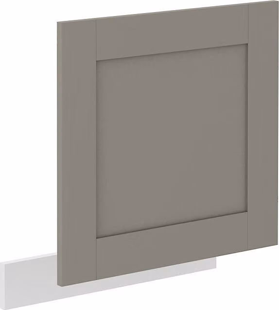 Anta per lavastoviglie da incasso LAILI - 60x57 cm, grigio chiaro / bianco