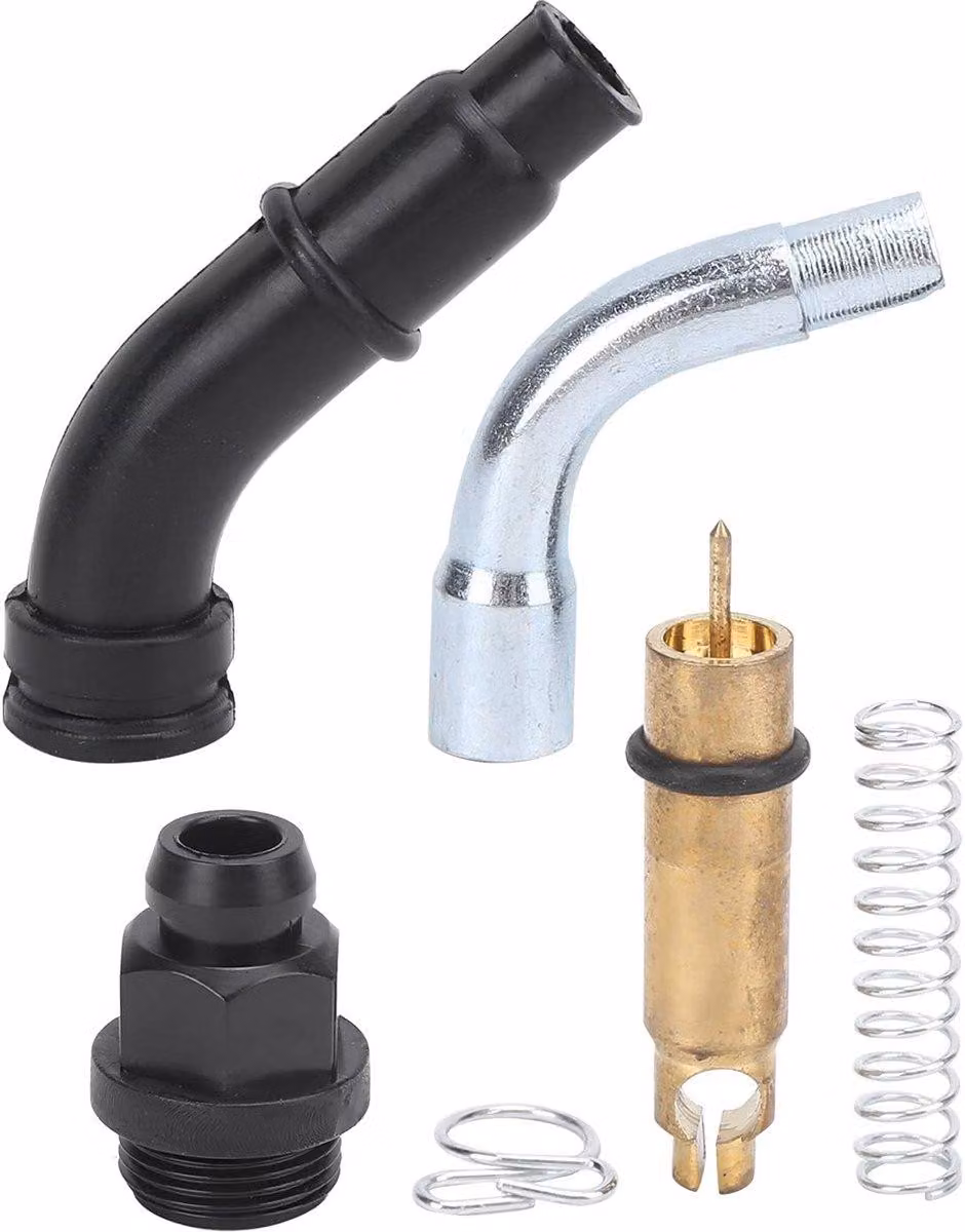 Kit di riparazione valvola del carburatore TRX300 - 6 pezzi (gomma + metallo) - Adatto per modelli dal 1994 al 2000