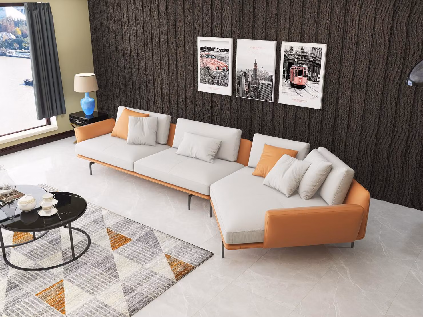Ecksofa L-Form Couch Wohnlandschaft Garnitur Design Modern Sofa Sofas
