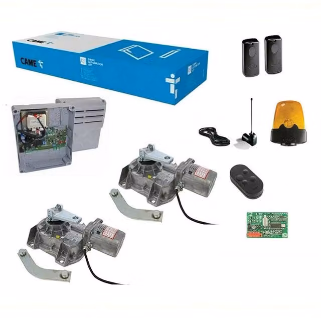 Kit di automazione per cancelli a due ante battenti Came Frog U1924 colore grigio
