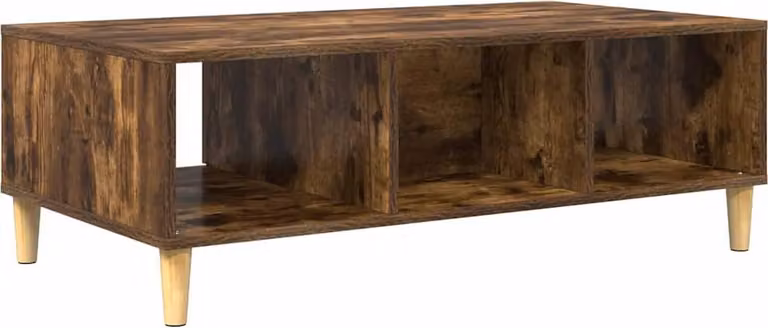 Tavolino da salotto Rovere fumé 102 x 55 x 35 cm