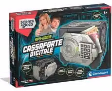 Cassaforte interattiva Spy Game Clementoni Scienza e Gioco 19432 grigio