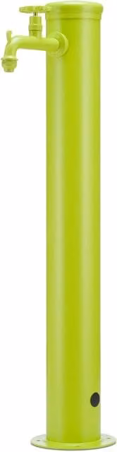 Fontana da Giardino con Rubinetto in Tinta Belfer 42/TT Verde Acido