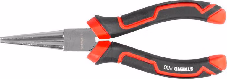 Pinze Strend Pro Premium ComfortGrip DL415, 160 mm, a becchi tondi, dritte, per anelli di sicurezza