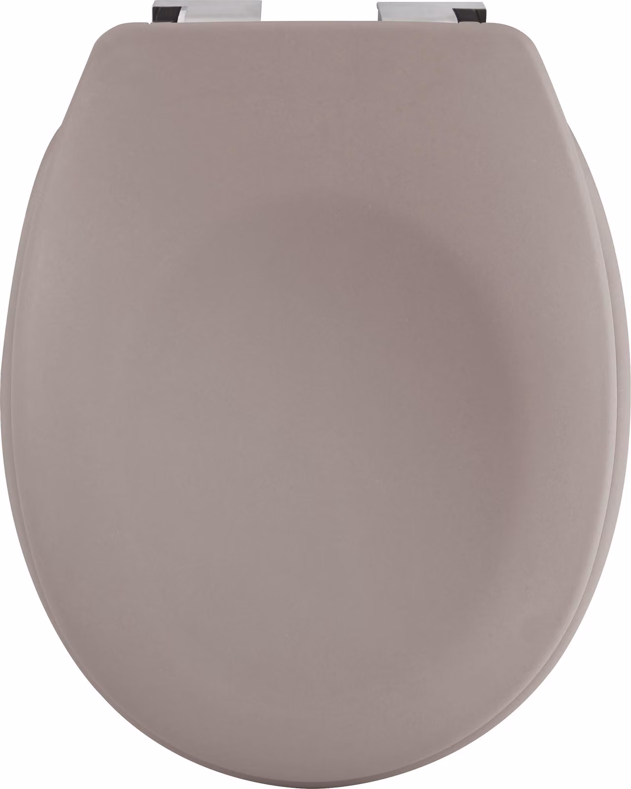 Sedile per WC Spirella Coperchio per WC Neela con chiusura ammortizzata color tortora opaco