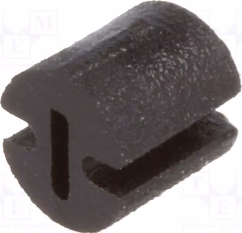 50 distanziatori, lunghezza: 4,5 mm, diametro LED: 3 mm, diametro esterno: 4,5 mm, LED nero, modello FIX-LEDH-4.5, distanziatore