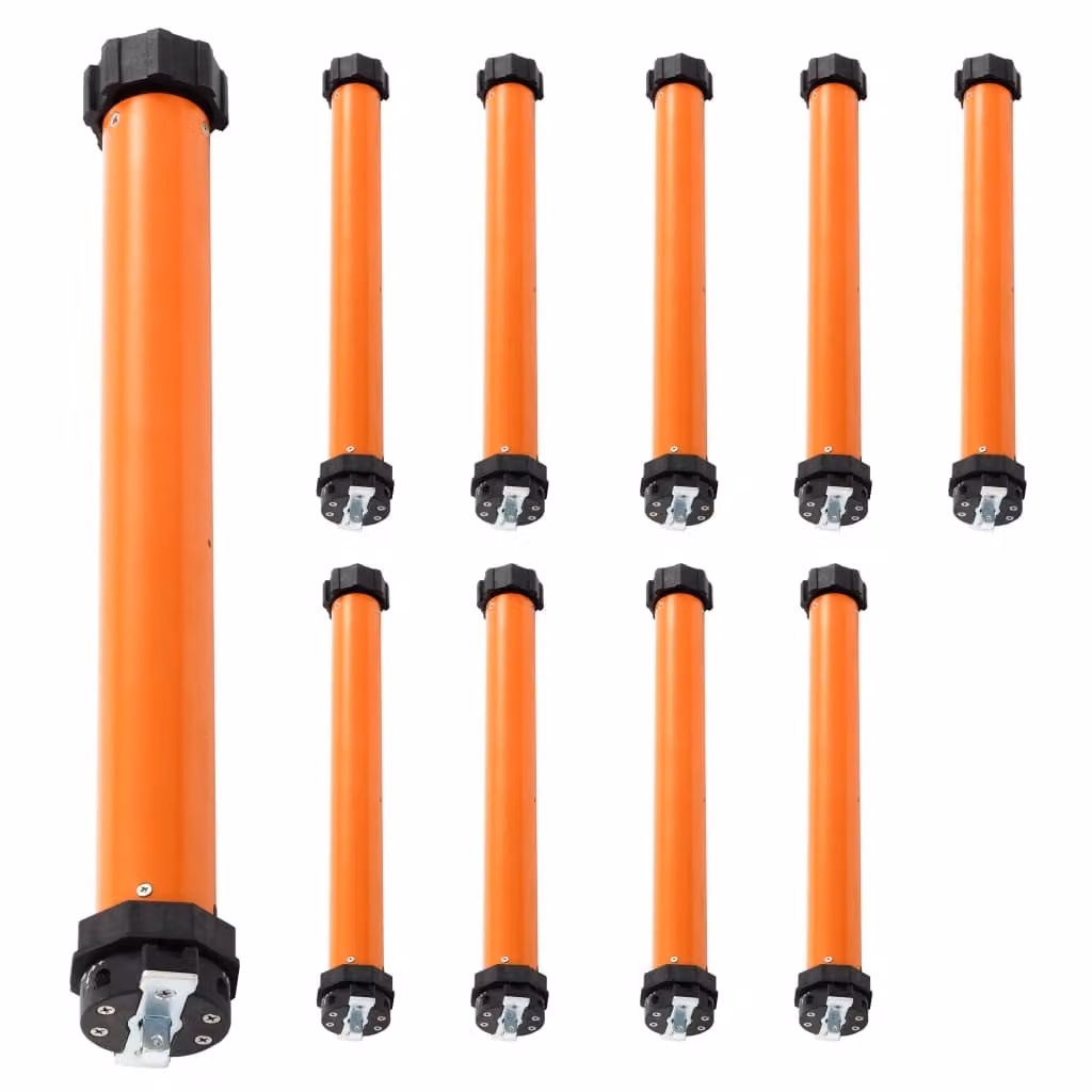 vidaXL Motori tubolari 10 pezzi 20Nm