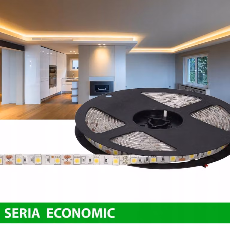 Striscia LED Prescot, luce bianco caldo, sigillata, 12V, 5 metri