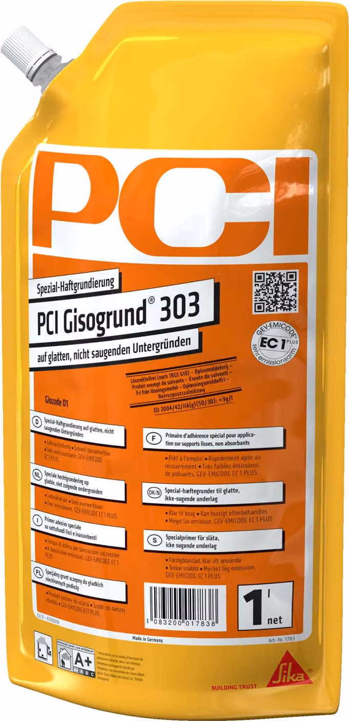 PCI Gisogrund 303 Spezial-Haftgrundierung 1 l Standbodenbeutel