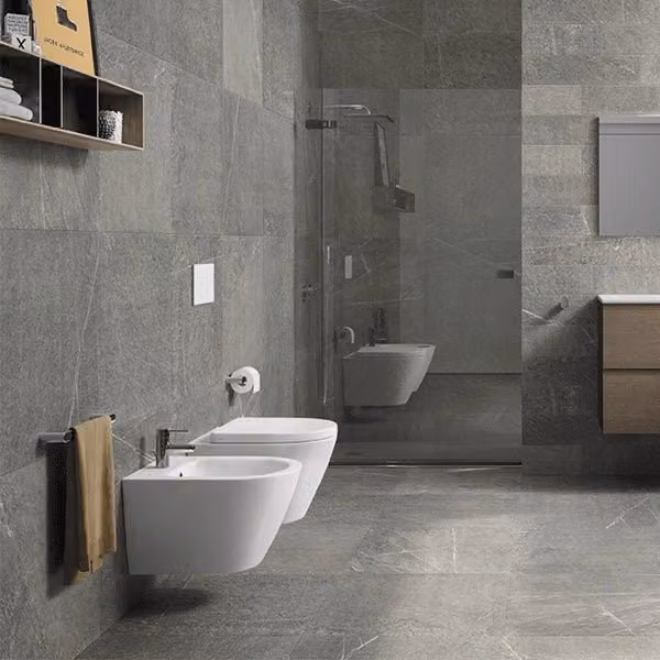 Sanitari sospesi Resort Rak Ceramics: WC, Bidet, Copriwater Bianco