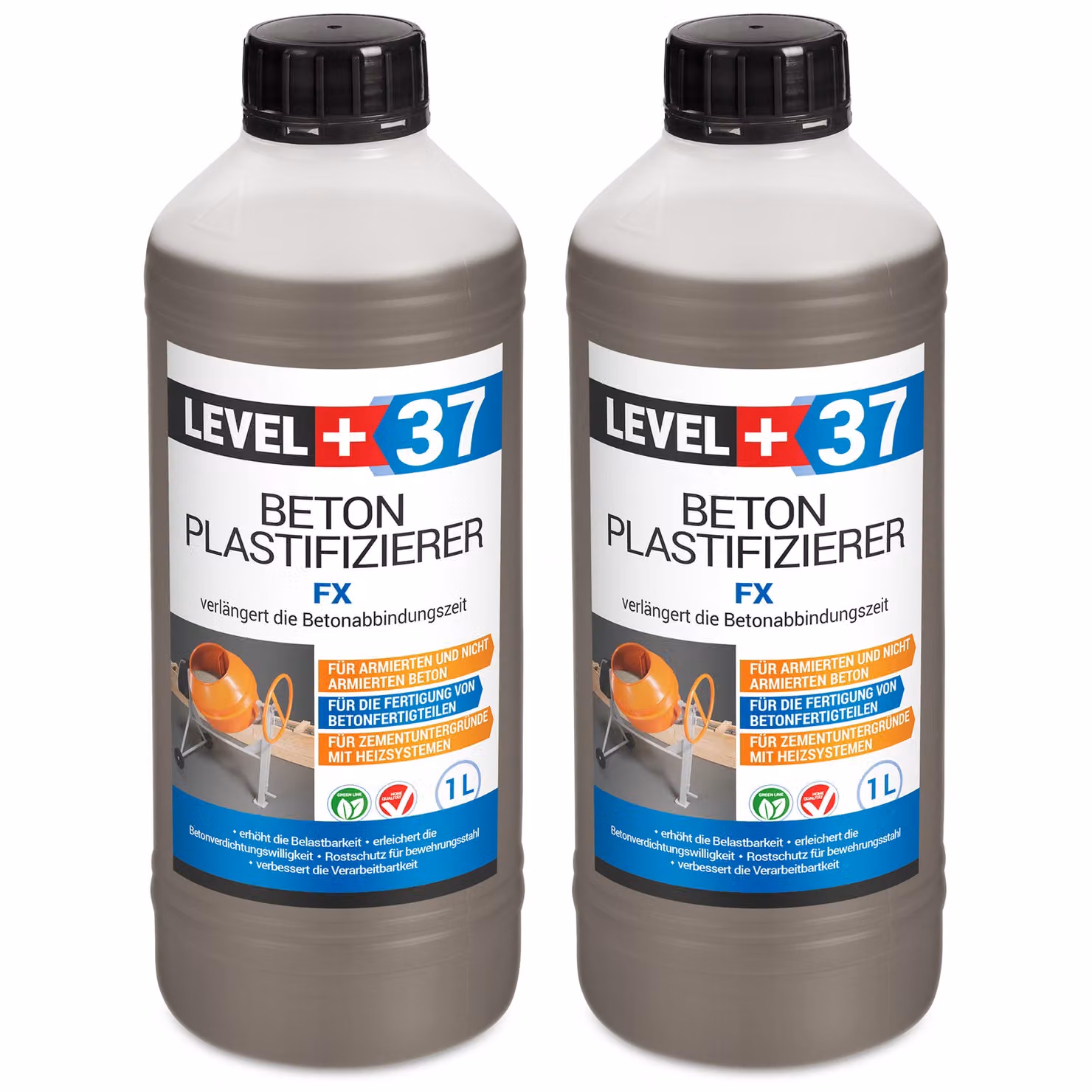 Plastificante per calcestruzzo e massetti 2L BETON PLASTICIZZATORE FX L+37