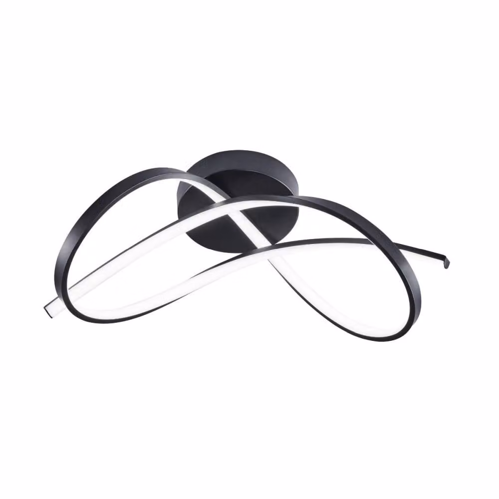 Lampada da soffitto a LED PAUL 30W 2550 lm in alluminio bianco e nero, dimensioni: 17,5 x 49 x 25,5 cm, IP20, Zuma Line