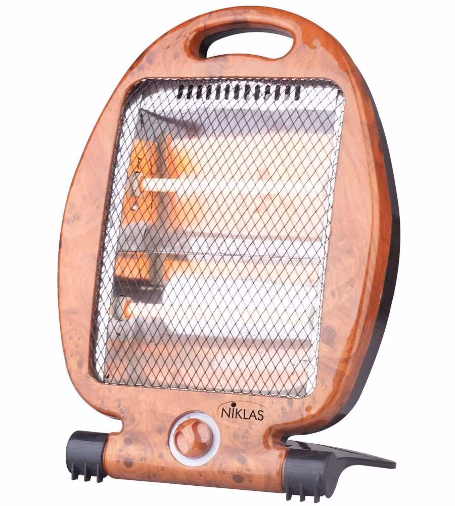 Niklas Stufa Elettrica al Quarzo Radical Chic 800W - 26x20x37 cm