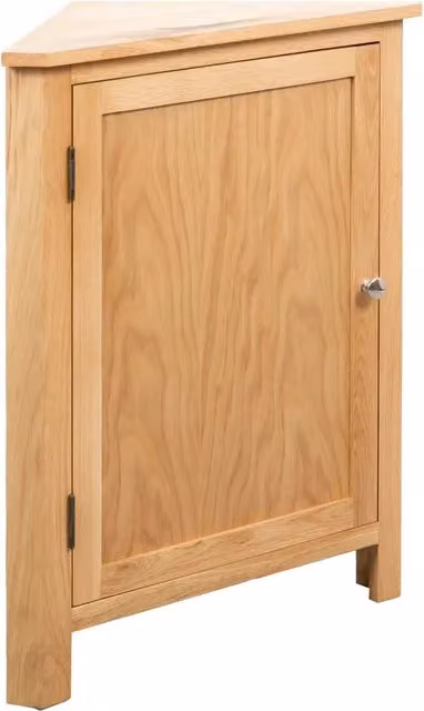 Armadio angolare con ampio spazio di archiviazione 59 x 45 x 80 cm stile moderno in legno di rovere 02_0046309