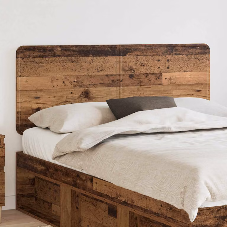 Testiera per letto moderna vidaXL in legno ingegnerizzato color marrone
