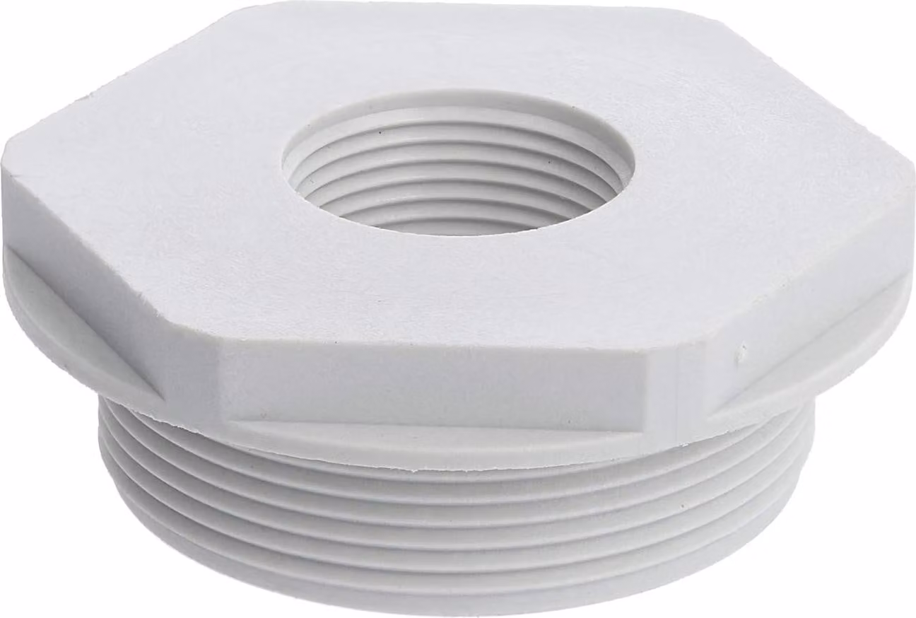 WISKA Riduttore PG/PG da PG36x1,588 a PG16x1,41 KRP-3616 esagonale piatto in poliammide (PA) Filettatura di collegamento 14,0 mm - 1