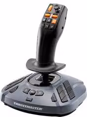 Joystick Thrustmaster Simtask Farming Stick per simulazione agricola, nero e grigio