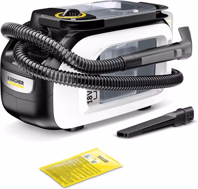 Lavatappeti a batteria Karcher SE 3-18 Compact Home bianco – 1