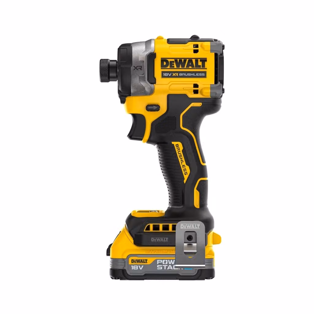Avvitatore ad impulsi compatto DeWalt 18V giallo solo macchina DCF860E2T – 2