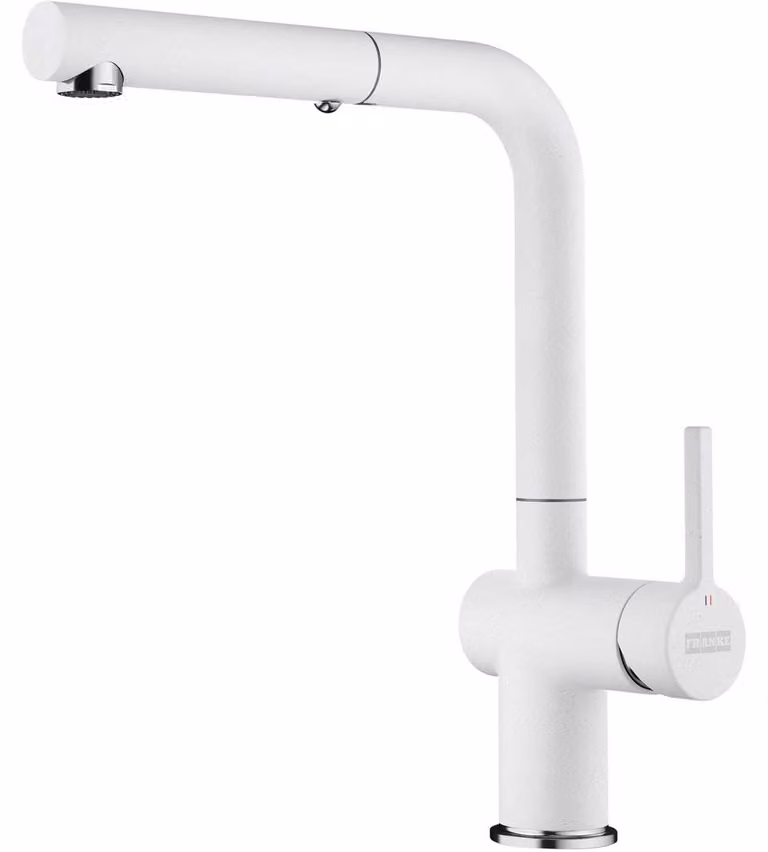 Franke 115.0653.376 rubinetto Cromo, Bianco