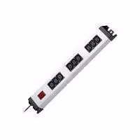 Presa Kopp Powerversal 3x3-gang IEC-320C13 con interruttore