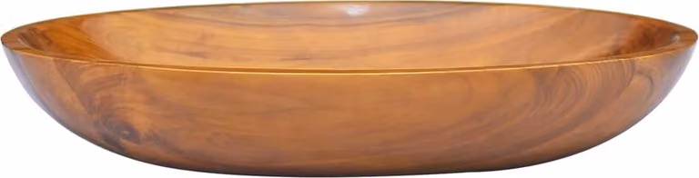 Lavabo in Legno Massello di Teak 60x40x10 cm