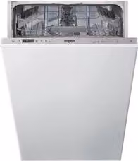 Whirlpool WSIC3M27 Lavastoviglie da incasso Slim 10 coperti Classe E colore Argento H 82 cm x L 45 cm x P 55,5 cm