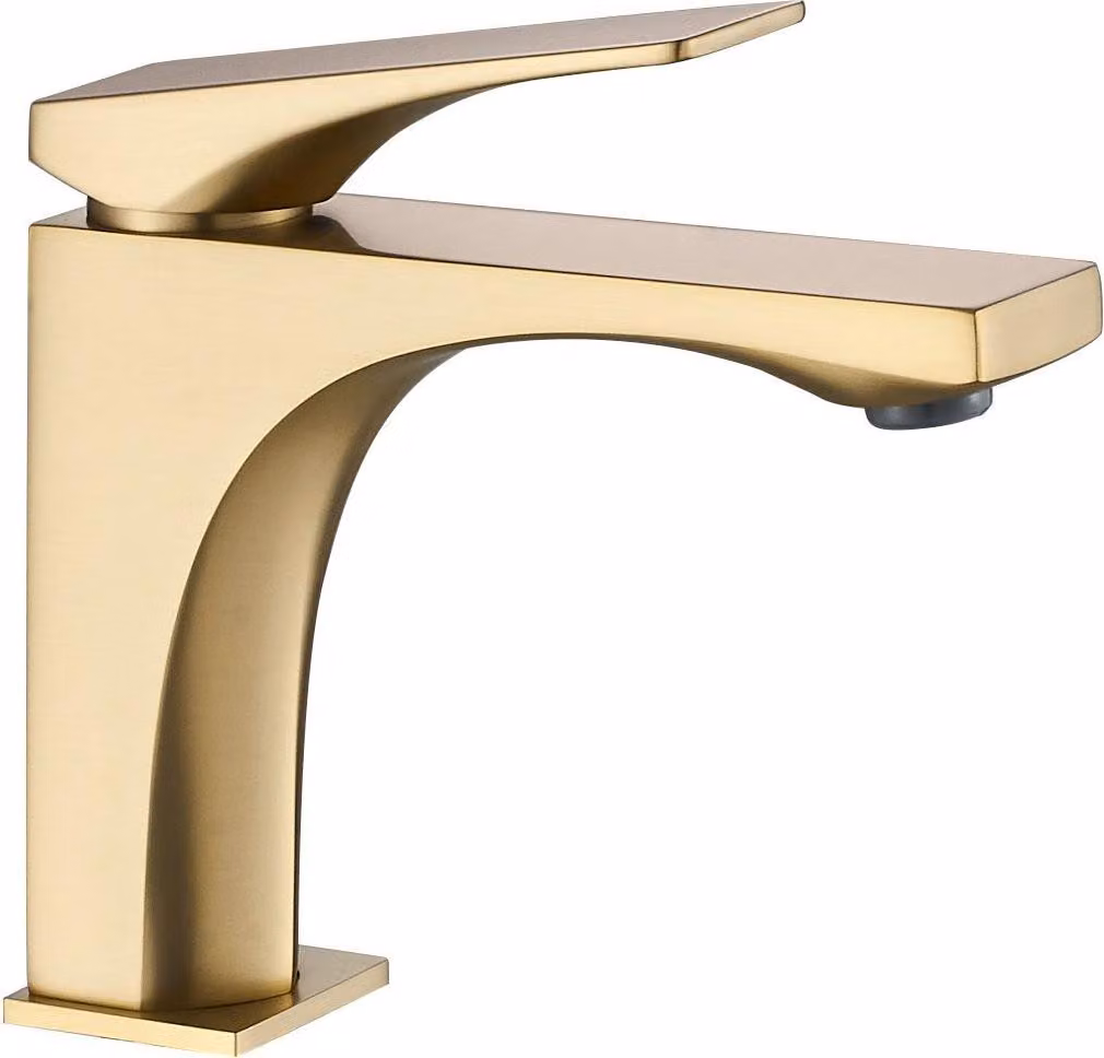 Miscelatore Lavabo REA JOE low Brushed Gold