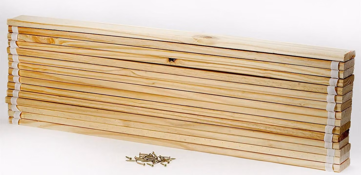 Rete a doghe in pino 100X200 cm