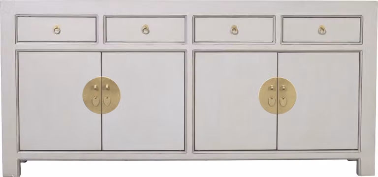 Fine Asianliving Cassettiera cinese Credenza cinese Armadietti cinesi Mobile cinese Mobile orientale asiatico 180x85x40