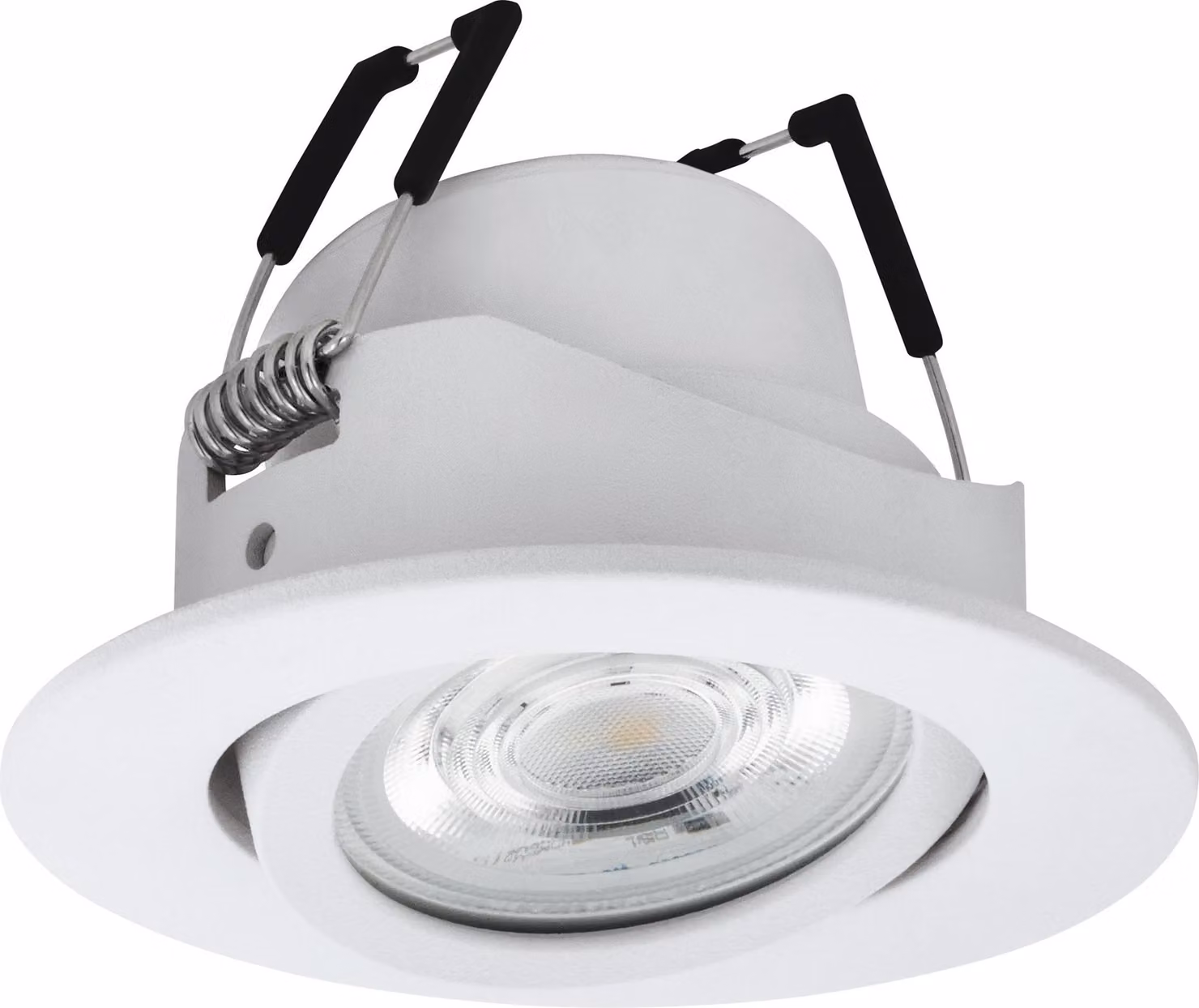 Faretto Ad Incasso Moderno Saliceto Z Alluminio Bianco Led Integrato 4,7W
