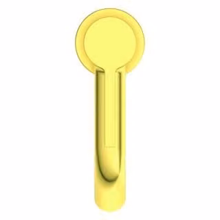Valvola di supporto JOY proiezione 100mm oro spazzolato oro spazzolato
