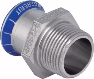 Geberit 81724 Mapress transizione in acciaio inox con AG