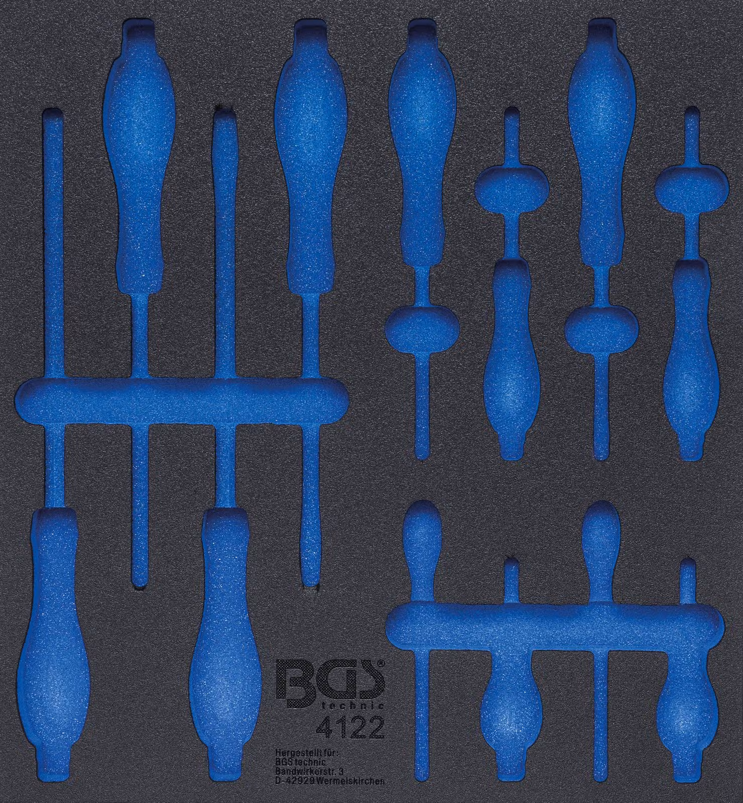 BGS carrello da officina 2/3 vuoto per Art. 4122 - 4122-1