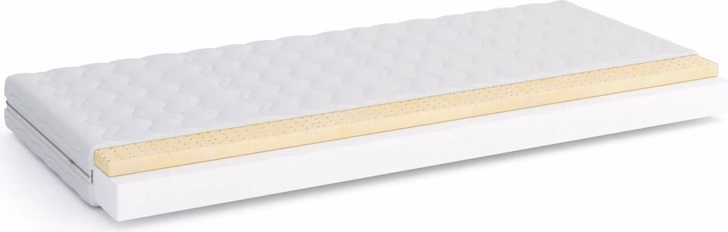 FURNLUX Materasso senza molle Majorka Bianco 80x180cm / Hauptfarbe: Weiß / Dimensioni: 80 x 180 x 12 cm
