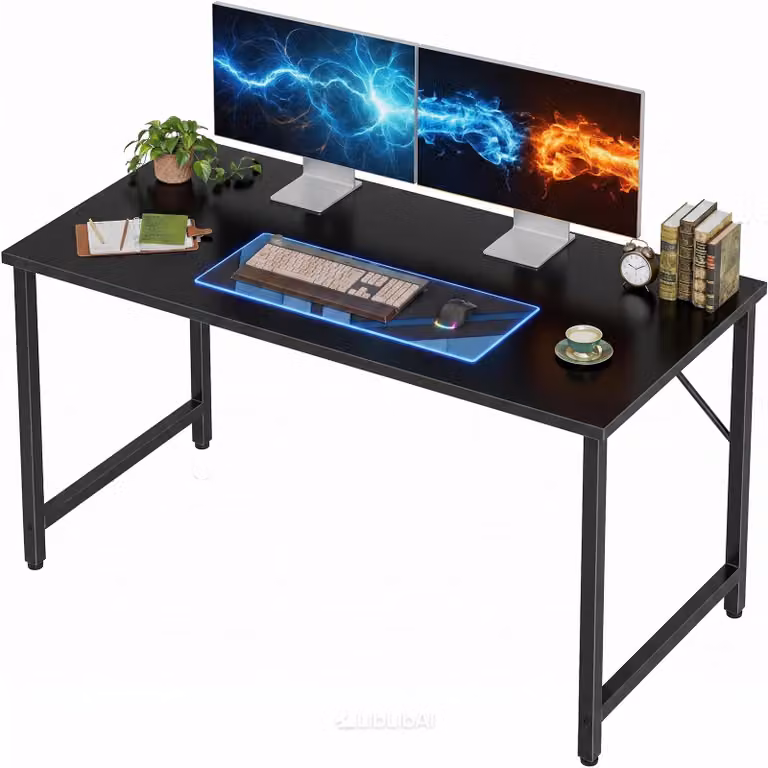 Omgoods - Scrivania per computer con gambe regolabili - Moderna e pratica