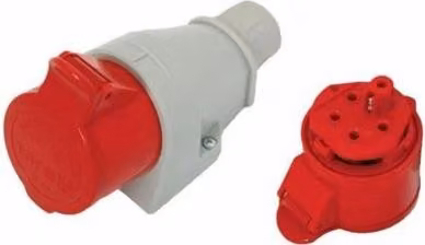 Presa fissa Tarel 16A/400V 3p+ con IP44