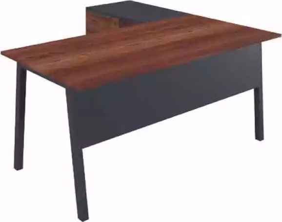 Eckschreibtisch Chef Exclusive Büro Einrichtung Tisch Kanzlei Praxis Möbel