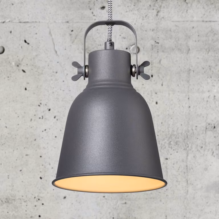 Nordlux Lampada a sospensione Adrian, dimmerabile, Nero, Soggiorno / Sala da pranzo, Metallo, Scandinavo, Lampada a sospensione