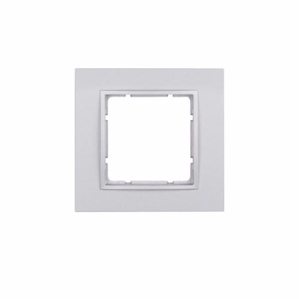 Telaio Berker alluminio/opaco 1-gang 10116424