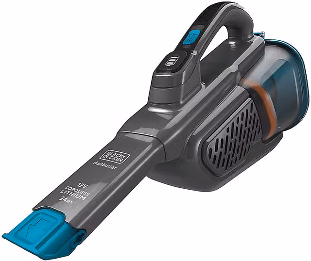 Aspirabriciole Black + Decker BHHV320B-QW ricaricabile, potenza 108 W, contenitore polvere 0,7 l, grigio