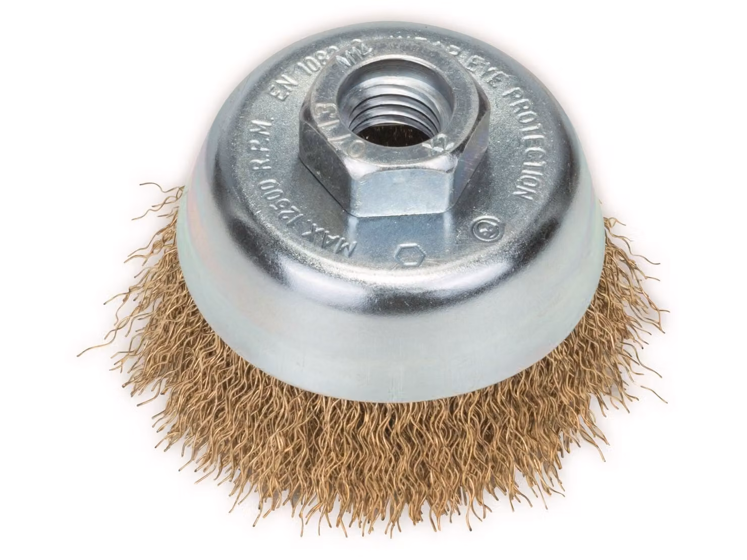 Bosch 2 609 256 500, disco a tazza, metallo, acciaio inossidabile, 7 cm, M14, 0,3 mm, 1200 giri/min