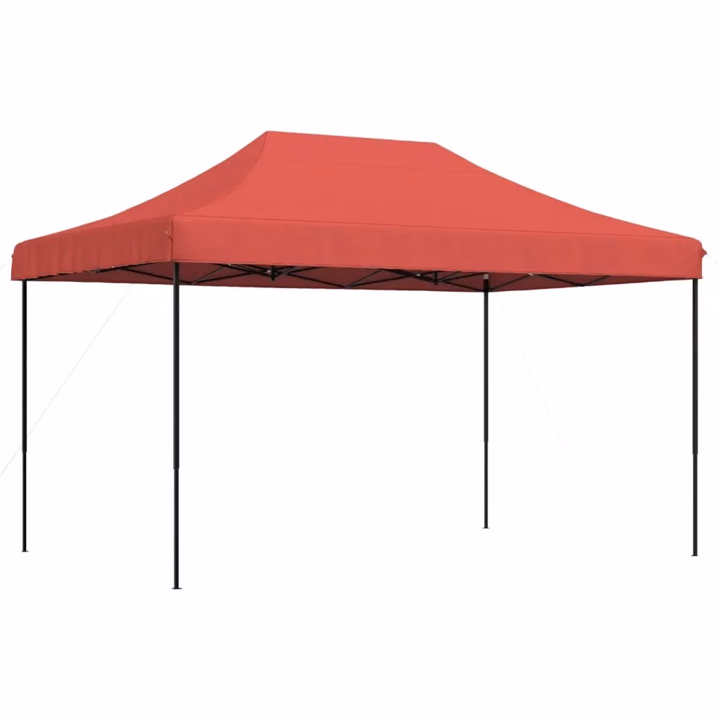 Tenda da festa pieghevole pop-up Videx rossa e nera L/P/H: 440 x 292 x 315 cm – 2