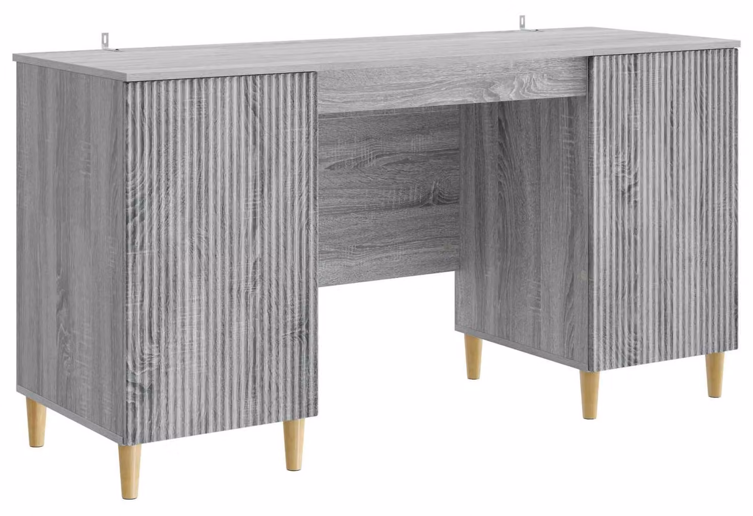 Scrivania Grigio Sonoma 142,5 x 50 x 75 cm Legno ingegnerizzato