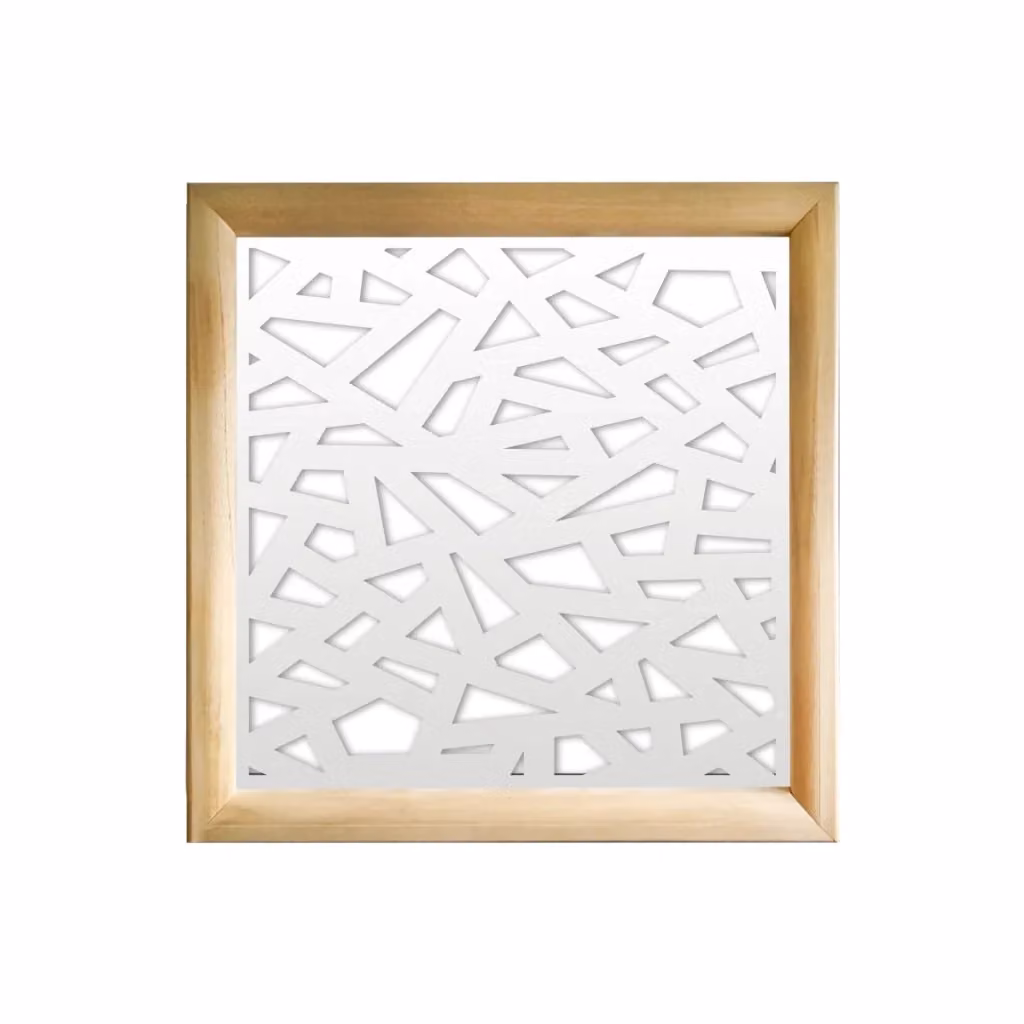 Moduli Decorativi Apocalypse Signorbit in Legno e PVC, Colore Bianco, L/P/H: 98 x 98 x 98 cm – 2