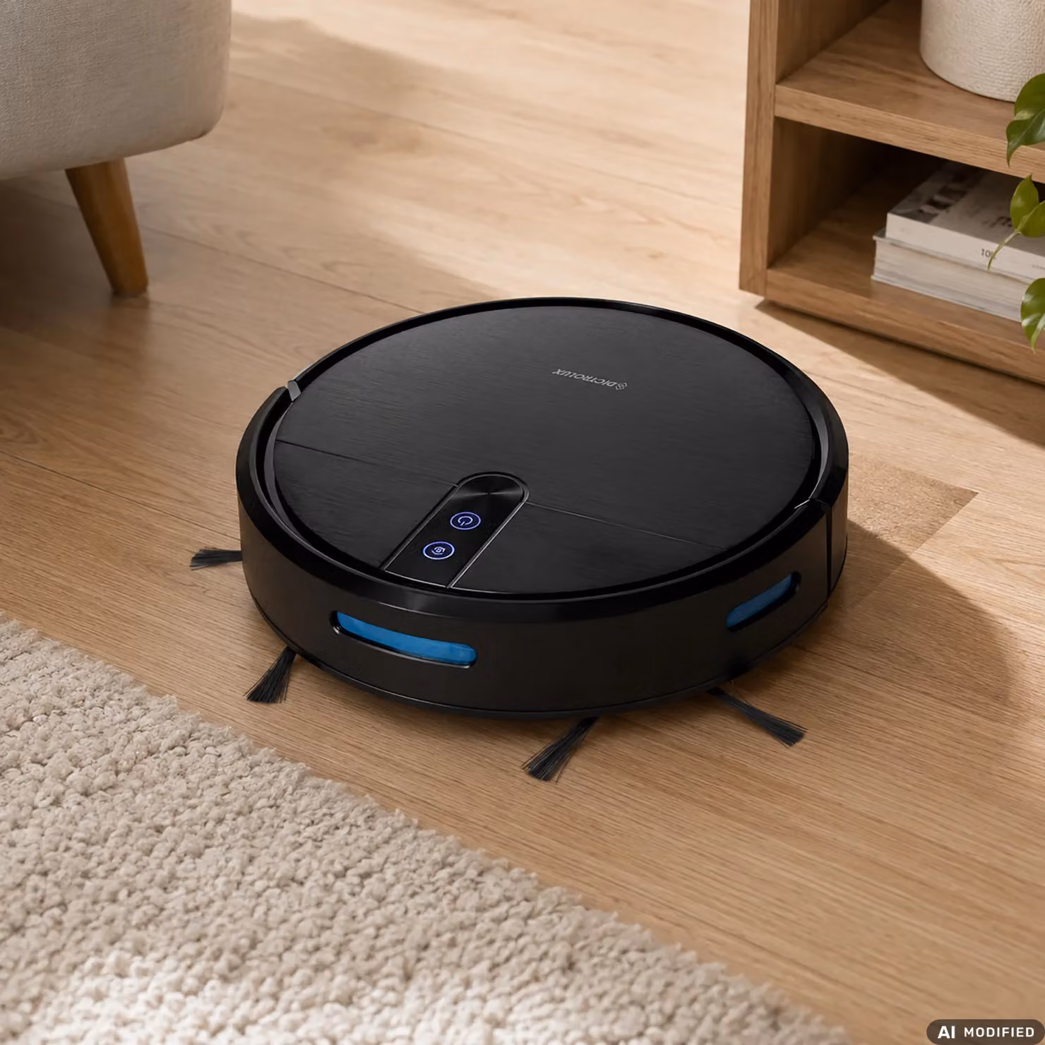 Dictrolux Robot Aspirapolvere e Lavapavimenti Turbo Extreme 2 in 1 con Controllo App Wi-Fi, Nero – 2