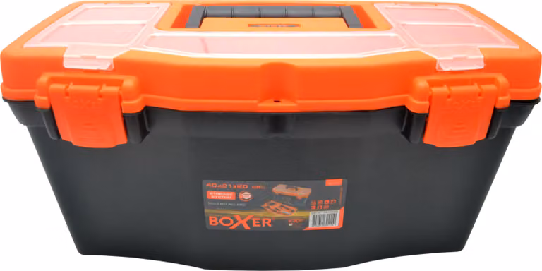 Cassetta degli attrezzi Boxer® con 22 scomparti 41 x 23 x 20,5 cm.