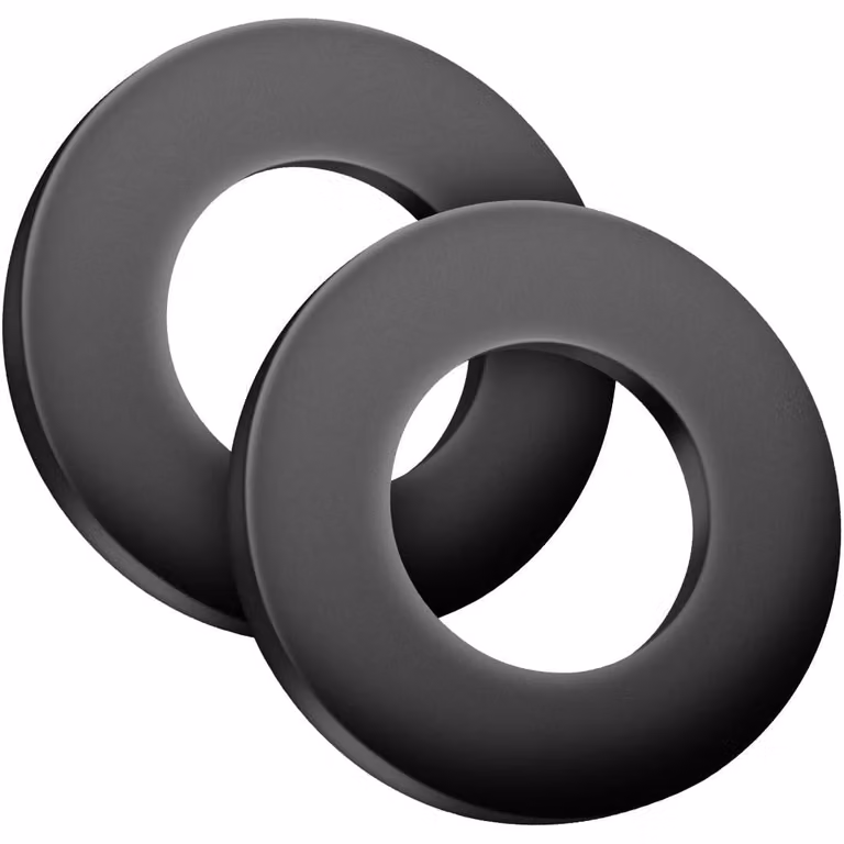 Anello distanziatore piatto, 2 pezzi, M24 x 44mm. Anello distanziatore Acciaio al carbonio nero