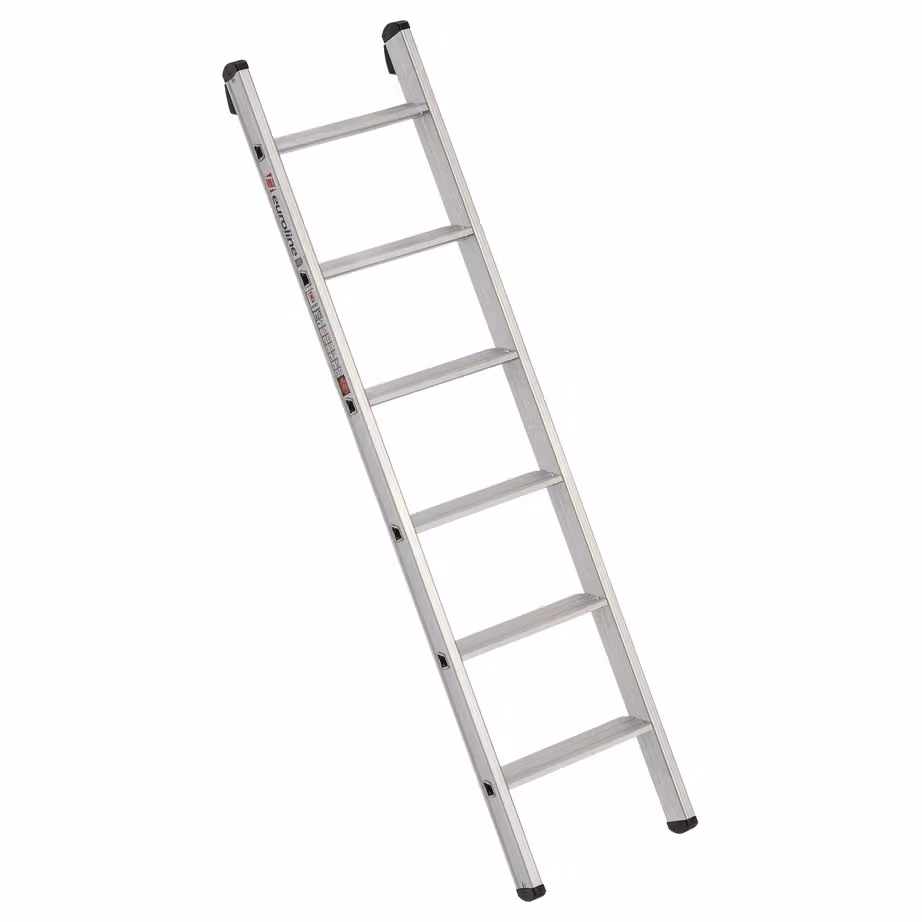 Scala singola a 6 pioli in alluminio 3017706